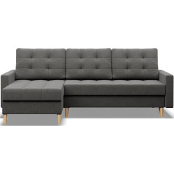 Диван угловой Magnifico Meble Elma LL Bonell Lux 06 (Dark Grey) Thumb