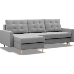 Диван угловой Magnifico Meble Elma LL Bonell Lux 32 (Light Grey) Thumb