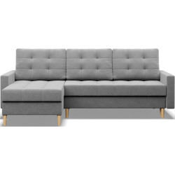 Диван угловой Magnifico Meble Elma LL Bonell Lux 32 (Light Grey) Thumb