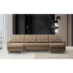 Диван угловой Magnifico Meble Elma ULL Bonell Lux 2 (Sand Beige)