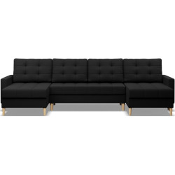 Диван угловой Magnifico Meble Elma ULL Bonell Lux 23 (Black) Thumb