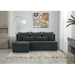 Диван угловой Magnifico Meble Fermo LL Kronos 34 (Dark Grey)