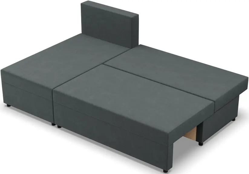 Диван угловой Magnifico Meble Fermo LL Kronos 34 (Dark Grey)