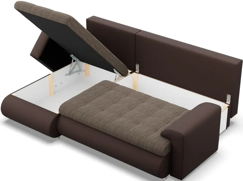 Canapea de colt Magnifico Meble Foresta LL Lawa 02/Real 66 Left (Brown)