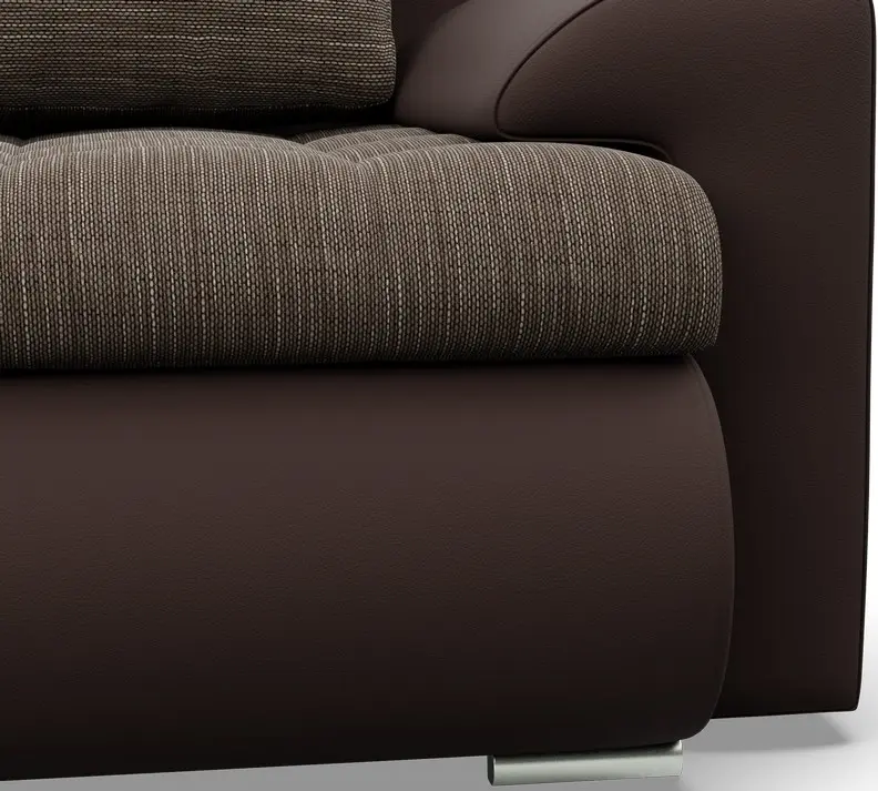 Canapea de colt Magnifico Meble Foresta LL Lawa 02/Real 66 Left (Brown)