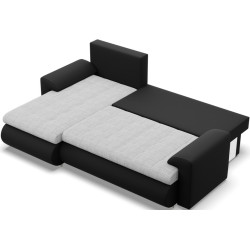 Canapea de colt Magnifico Meble Foresta LL Lawa 09/Real 11 Left (Light Grey/Black) Thumb