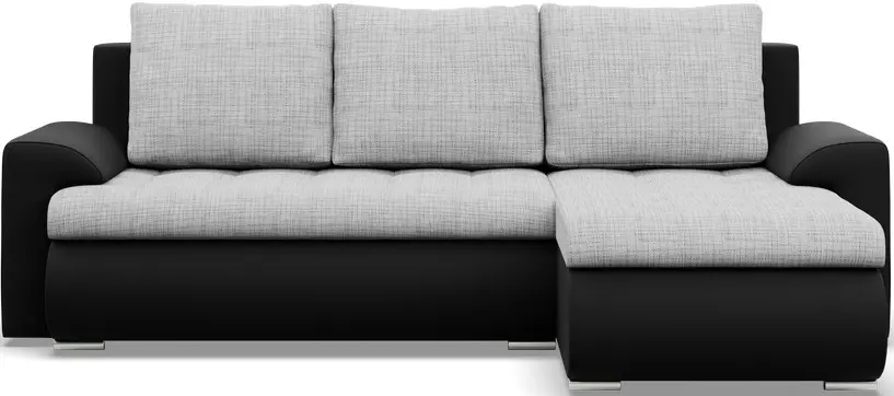 Диван угловой Magnifico Meble Foresta LL Lawa 09/Real 11 Right (Light Grey/Black)