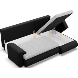 Диван угловой Magnifico Meble Foresta LL Lawa 09/Real 11 Right (Light Grey/Black) Thumb