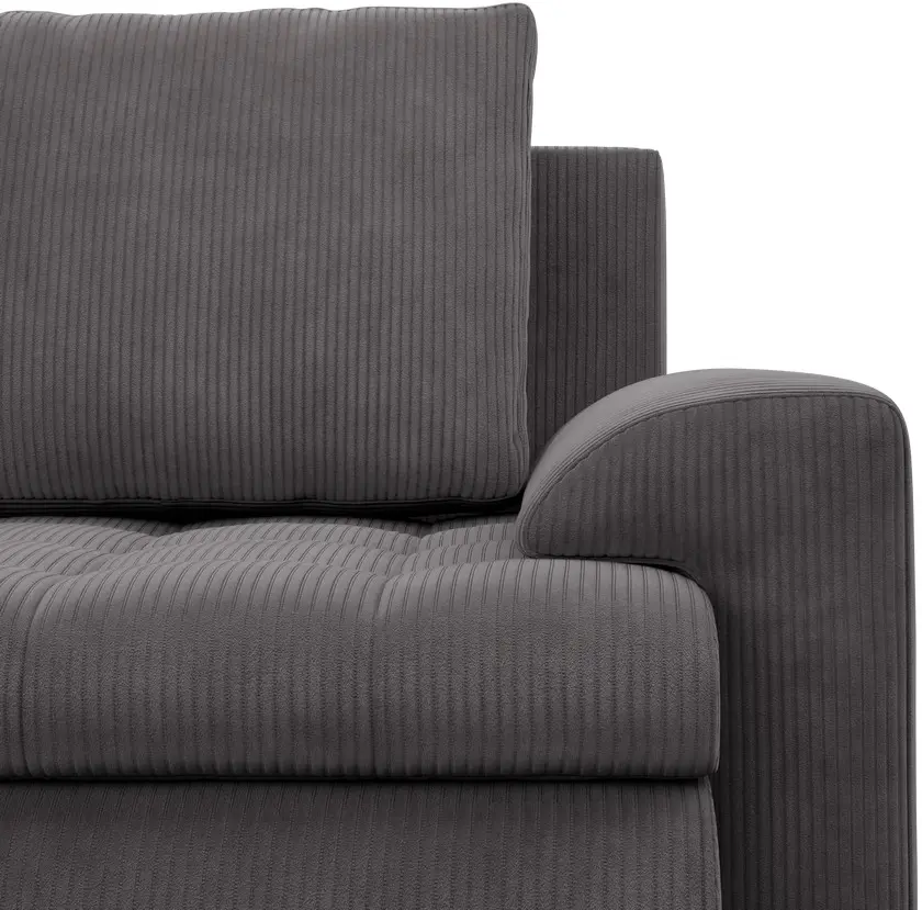 Диван угловой Magnifico Meble Foresta LL Poso 022 Left (Dark Grey)