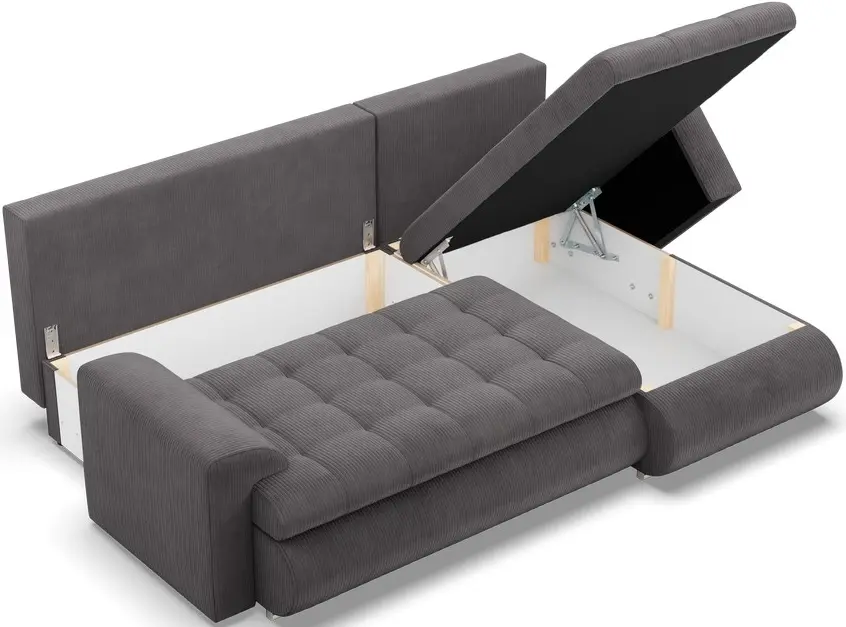 Диван угловой Magnifico Meble Foresta LL Poso 022 Right (Dark Grey)