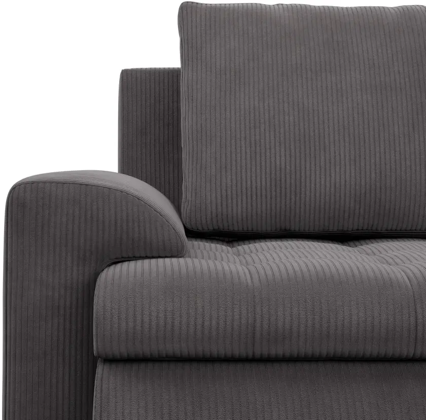 Диван угловой Magnifico Meble Foresta LL Poso 022 Right (Dark Grey)