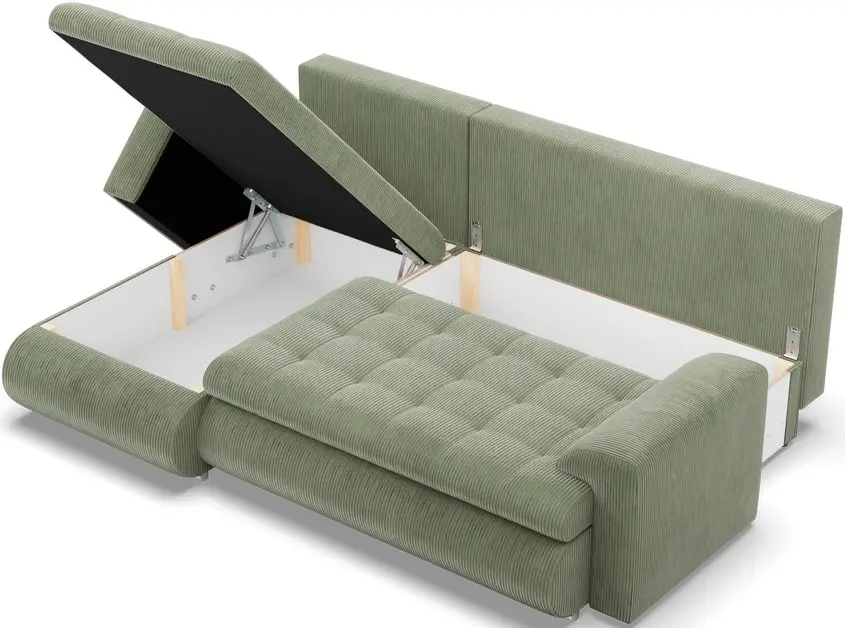 Диван угловой Magnifico Meble Foresta LL Poso 047 Left (Olive)