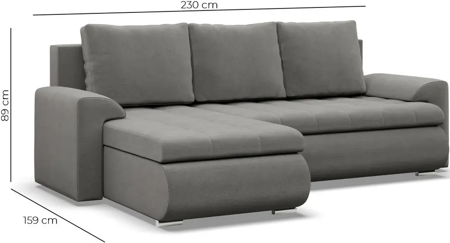 Диван угловой Magnifico Meble Foresta LL Poso 047 Left (Olive)