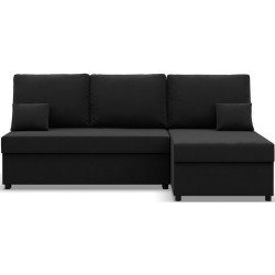 Диван угловой Magnifico Meble Kemi Right Bonell Mikrofaza 15 (Black) Thumb