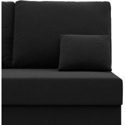 Диван угловой Magnifico Meble Kemi Right Bonell Mikrofaza 15 (Black) Thumb