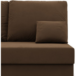 Диван угловой Magnifico Meble Kemi Right Bonell Mikrofaza 20 (Brown) Thumb