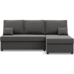 Диван угловой Magnifico Meble Kemi Right Bonell Mikrofaza 27 (Grey) Thumb