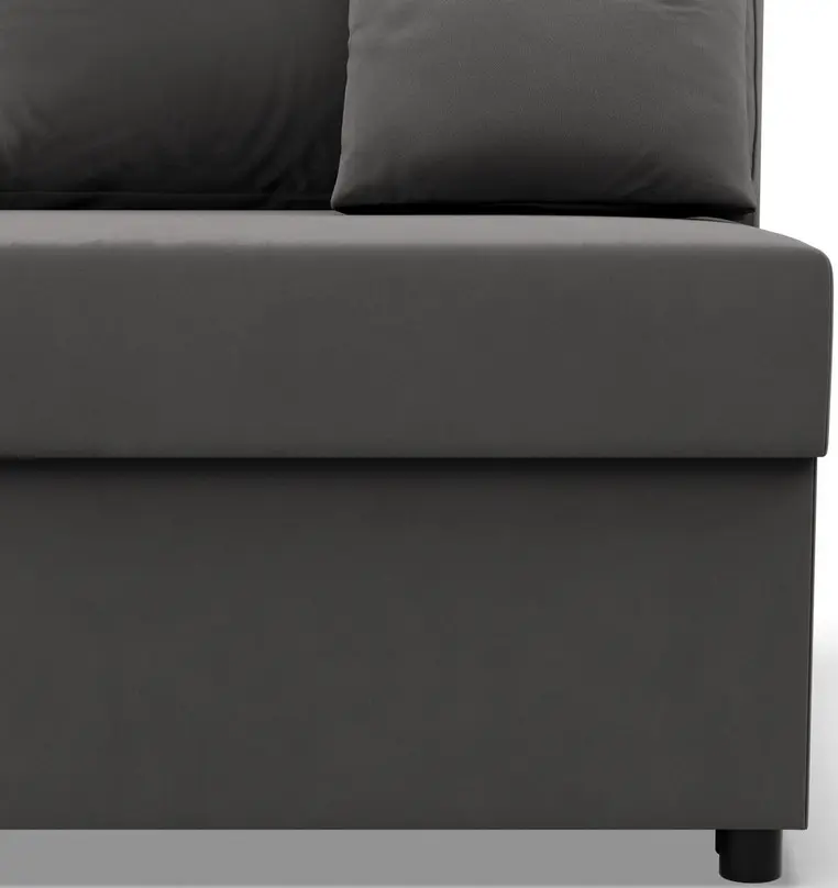 Диван угловой Magnifico Meble Kemi Right Bonell Mikrofaza 27 (Grey) - 7