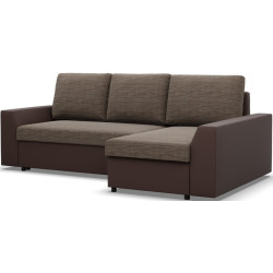 Диван угловой Magnifico Meble Lugo LL Lawa 2/Real 66 Right (Brown) Thumb