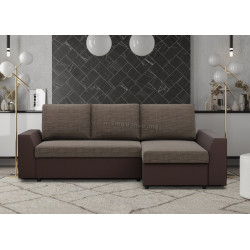 Диван угловой Magnifico Meble Lugo LL Lawa 2/Real 66 Right (Brown)