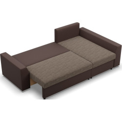 Диван угловой Magnifico Meble Lugo LL Lawa 2/Real 66 Right (Brown) Thumb