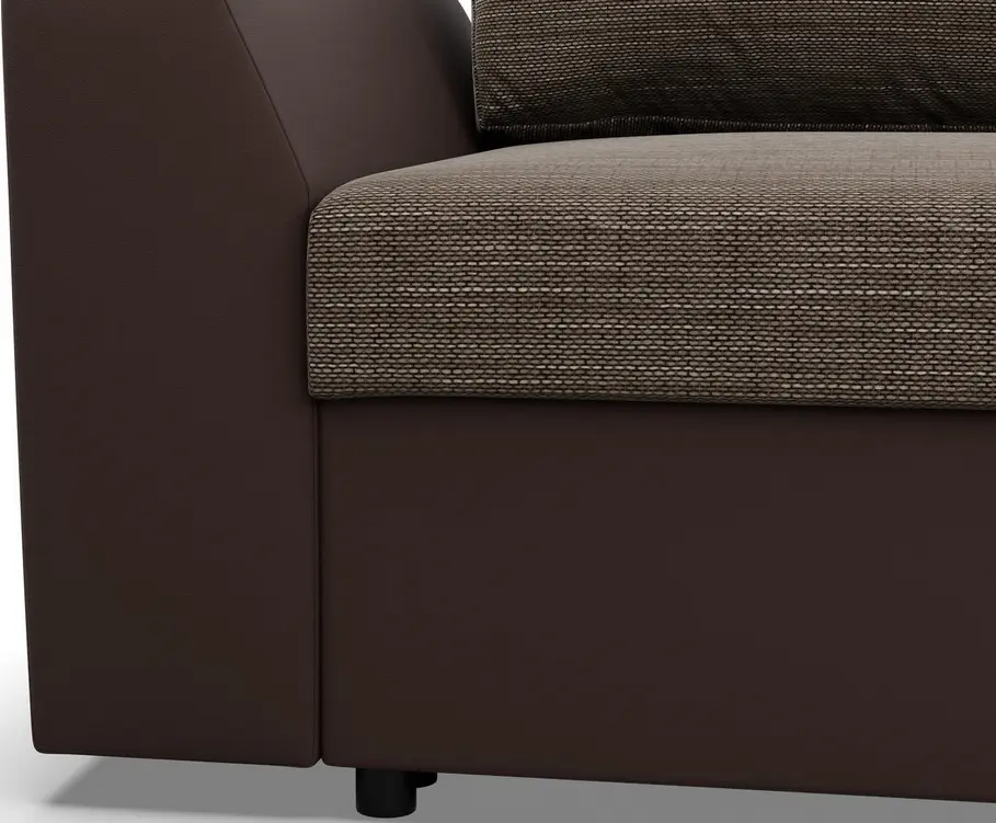 Диван угловой Magnifico Meble Lugo LL Lawa 2/Real 66 Right (Brown) - 7