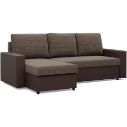 Диван угловой Magnifico Meble Luna LL Lawa 2/Real 66 Left (Brown) Thumb