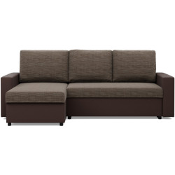 Диван угловой Magnifico Meble Luna LL Lawa 2/Real 66 Left (Brown) Thumb