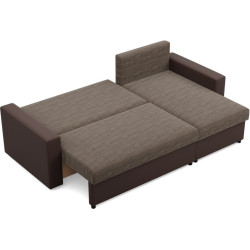 Диван угловой Magnifico Meble Luna LL Lawa 2/Real 66 Right (Brown) Thumb