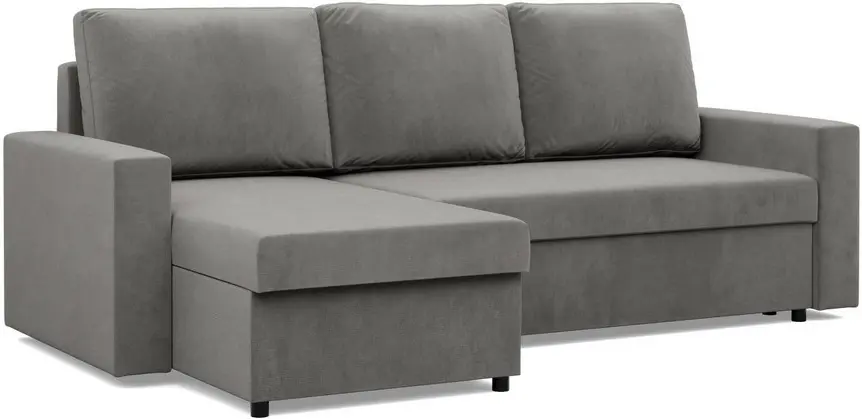 Canapea de colt Magnifico Meble Neo LL Straight Bonell Kronos 15 (Light Grey) - 2