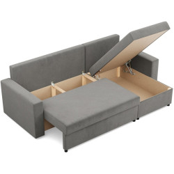 Canapea de colt Magnifico Meble Neo LL Straight Bonell Kronos 15 (Light Grey) Thumb