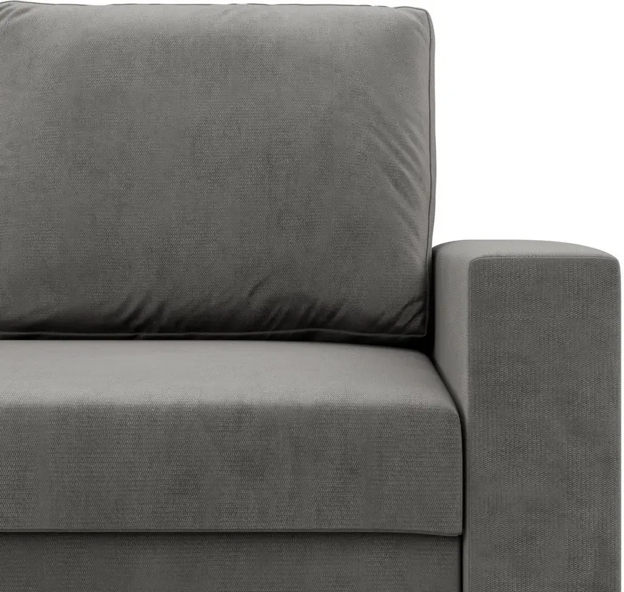 Canapea de colt Magnifico Meble Neo LL Straight Bonell Kronos 15 (Light Grey) - 6