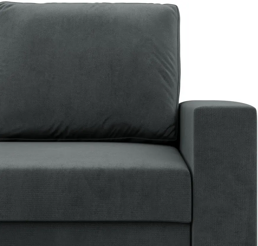 Диван угловой Magnifico Meble Neo LL Straight Bonell Kronos 34 (Dark Grey)