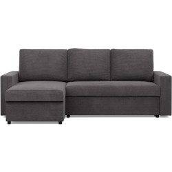 Диван угловой Magnifico Meble Neo LL Straight Bonell Poso 022 (Dark Grey) Thumb