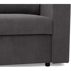 Диван угловой Magnifico Meble Neo LL Straight Bonell Poso 022 (Dark Grey) Thumb