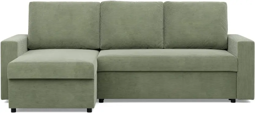 Диван угловой Magnifico Meble Neo LL Straight Bonell Poso 047 (Olive)