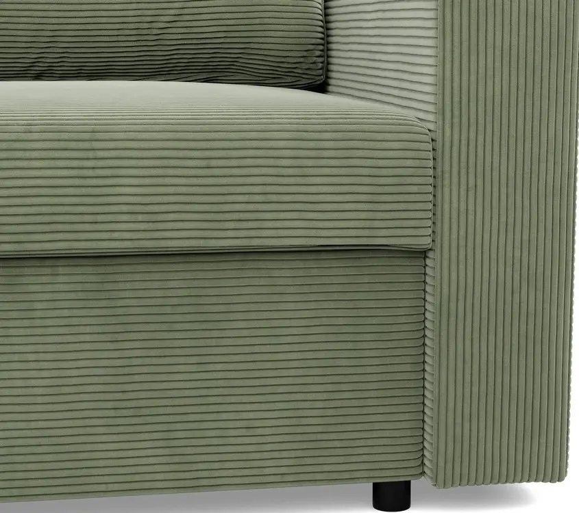 Диван угловой Magnifico Meble Neo LL Straight Bonell Poso 047 (Olive)