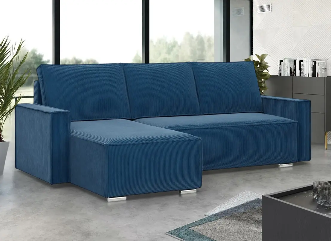 Canapea de colt Magnifico Meble Noto LL Poso 005 (Navy)