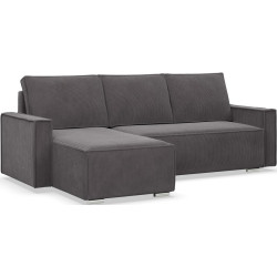 Диван угловой Magnifico Meble Noto LL Poso 022 (Dark Grey) Thumb