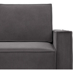 Диван угловой Magnifico Meble Noto LL Poso 022 (Dark Grey) Thumb