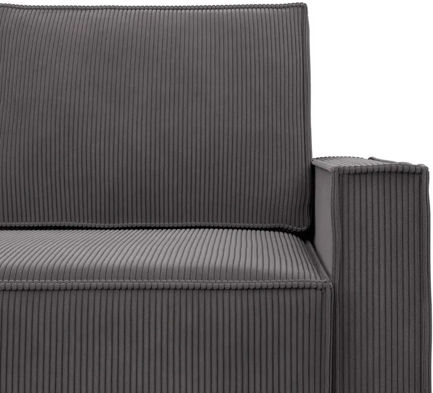 Диван угловой Magnifico Meble Noto LL Poso 022 (Dark Grey)