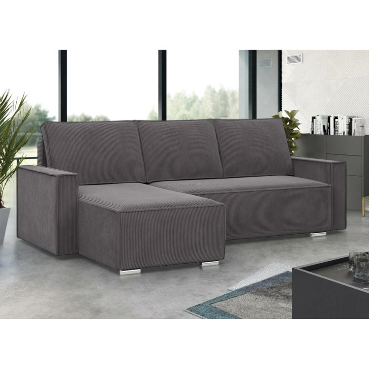 Диван угловой Magnifico Meble Noto LL Poso 022 (Dark Grey)
