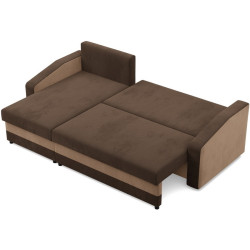 Диван угловой Magnifico Meble Orion LL Bonell Mikrofaza 20/Mikrofaza 48 Left (Brown/Cappuccino) Thumb