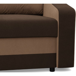 Диван угловой Magnifico Meble Orion LL Bonell Mikrofaza 20/Mikrofaza 48 Left (Brown/Cappuccino) Thumb