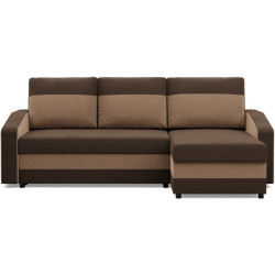 Диван угловой Magnifico Meble Orion LL Bonell Mikrofaza 20/Mikrofaza 48 Right (Grey/Cappuccino) Thumb