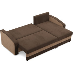 Диван угловой Magnifico Meble Orion LL Bonell Mikrofaza 20/Mikrofaza 48 Right (Grey/Cappuccino) Thumb