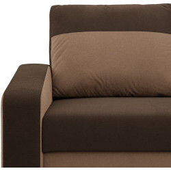 Диван угловой Magnifico Meble Orion LL Bonell Mikrofaza 20/Mikrofaza 48 Right (Grey/Cappuccino) Thumb