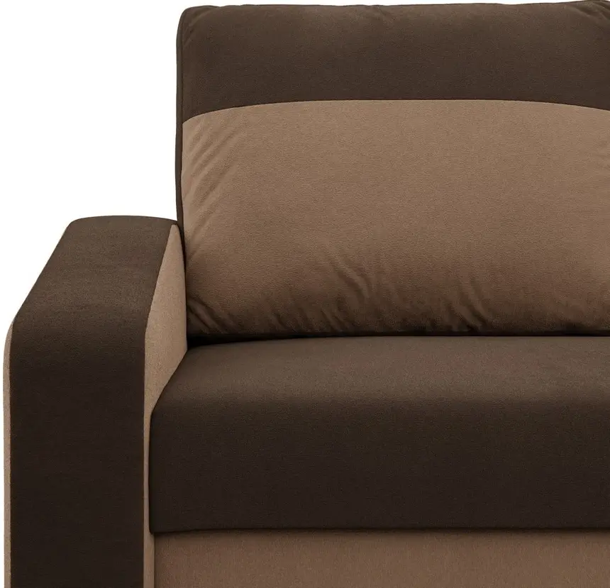 Диван угловой Magnifico Meble Orion LL Bonell Mikrofaza 20/Mikrofaza 48 Right (Grey/Cappuccino)