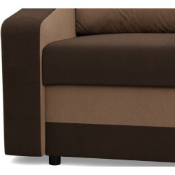 Диван угловой Magnifico Meble Orion LL Bonell Mikrofaza 20/Mikrofaza 48 Right (Grey/Cappuccino) Thumb