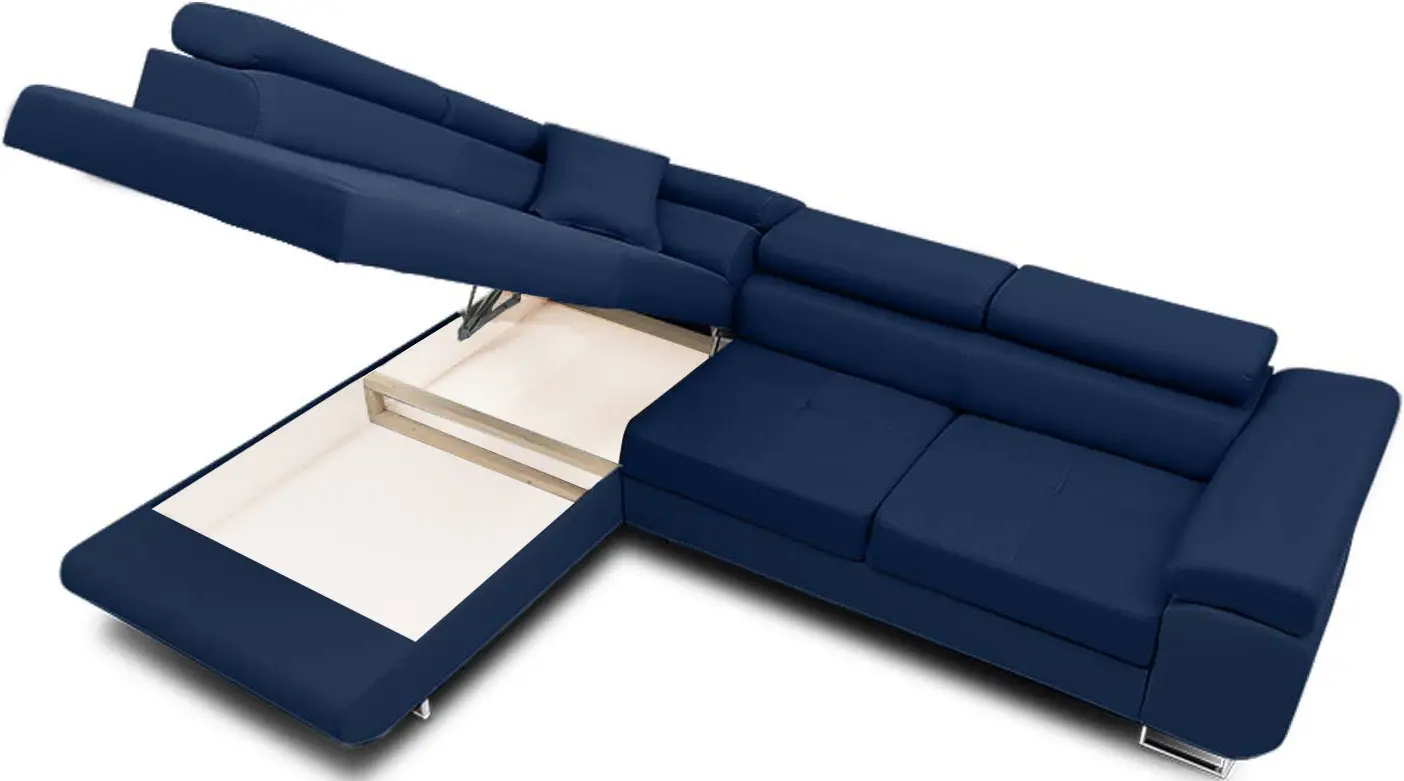 Диван угловой Magnifico Meble Rigatto Kronos 09 Left (Navy)